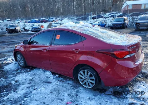 2015 Hyundai Elantra Se z USA, uszkodzony, nr VIN KMHDH4AE9FU357444